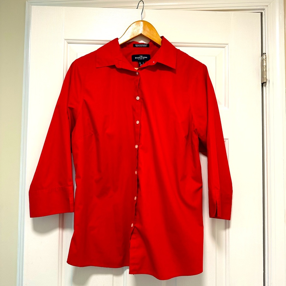 Lands’ End Wrinkle Free Button Down Shirt